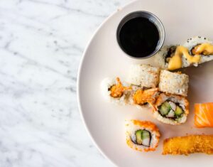 sojasaus sushi