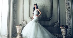 Zeemeermin trouwjurk