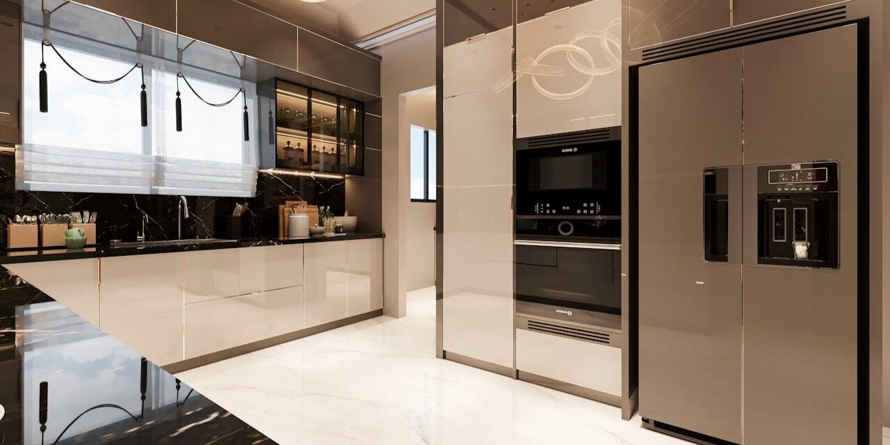 Keuken spuiten of keuken wrappen