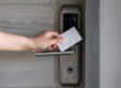 elektrisch slot openen met een pasje