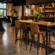 restaurant hoge tafel barkrukken