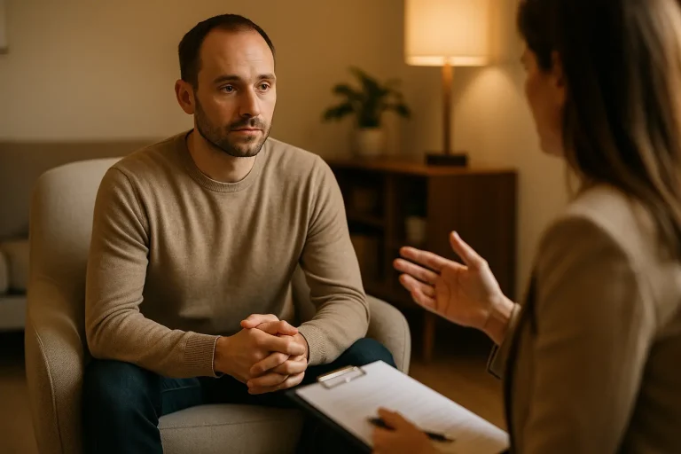 Het verschil tussen persoonlijke coaching en therapie Therapeut en coach in gesprek: wat is het verschil tussen beide rollen?